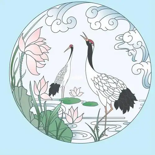 汉服设计  #纹样  #中国传统图案纹样  #纹样设计  #插画设计  #汉服