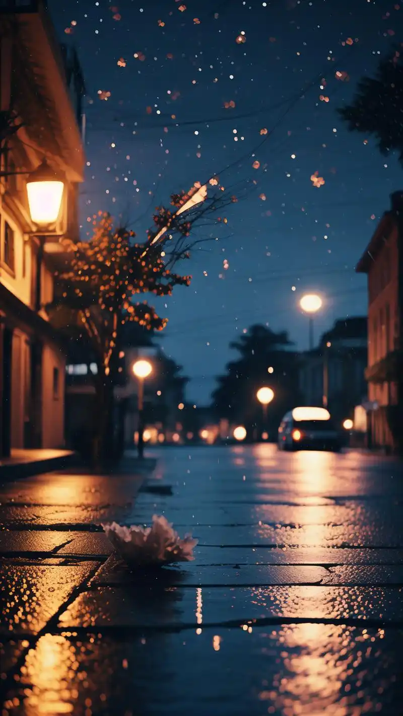 93ins风高级暗恋月夜背景图95