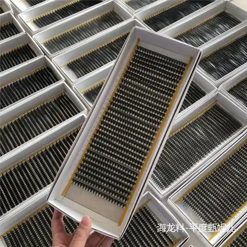 底胶朵毛海龙料3-6d假睫毛工厂直销跨境专供半成品/成品嫁接睫毛