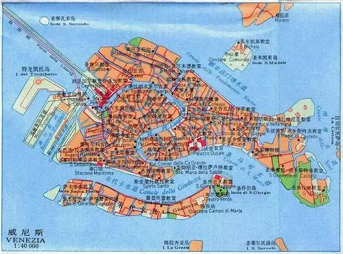 威尼斯地图