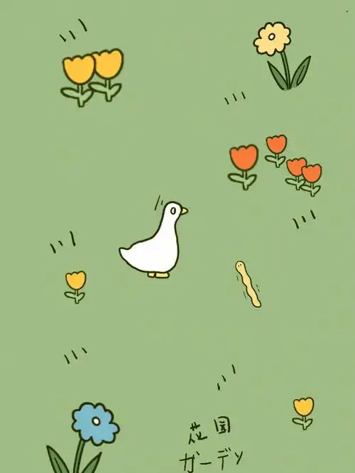 壁纸系列壁纸卡通小鸭子