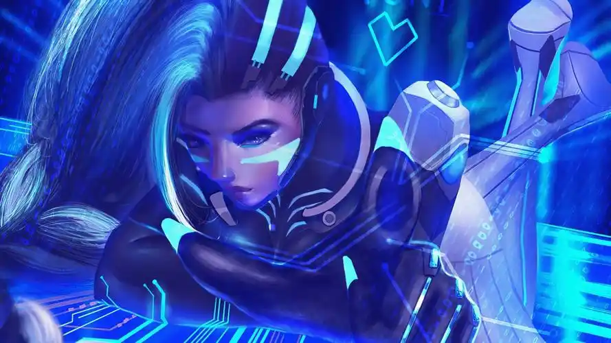 高清《守望先锋》黑影 4k图片,4k高清游戏图片,娟娟壁纸