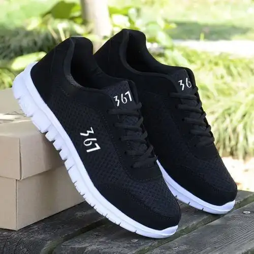 学生情侣鞋子男特价跑步鞋休闲板鞋运动鞋春秋透气鞋男鞋网面鞋