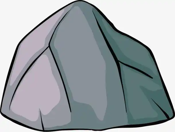 小山天然碎裂石子