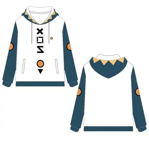 英梵度凹凸世界周边连帽卫衣动漫二次元安迷修雷狮帕洛斯秋冬儿童外套