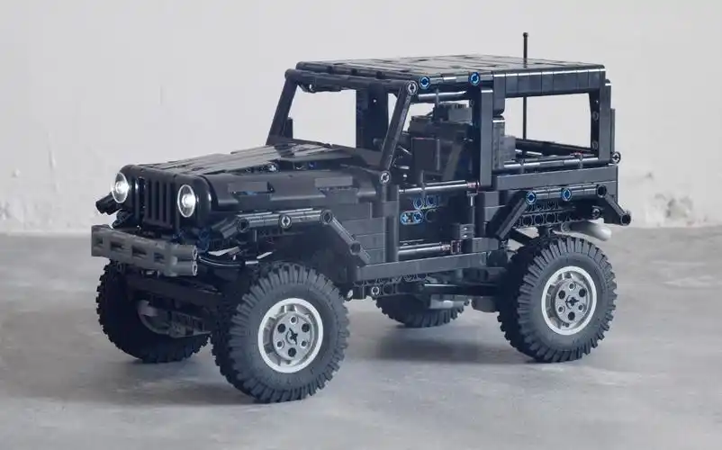 乐高迷你越野车 ep.8 jeep牧马人 moc