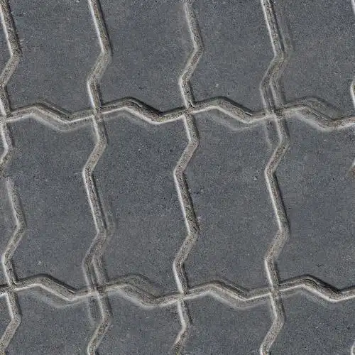 路面的石头路无缝背景纹理