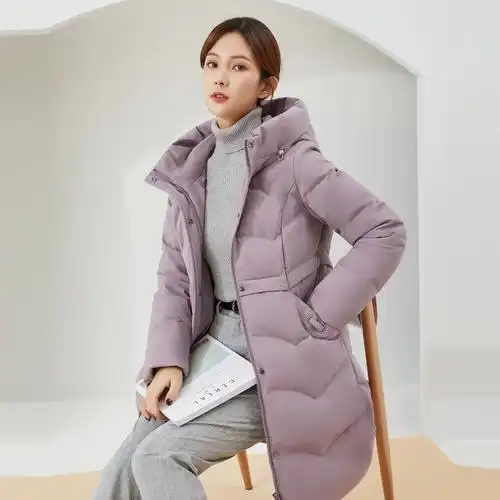 波司登正品中长款新款2020时尚保暖特价羽绒服女款冬季b00145178q