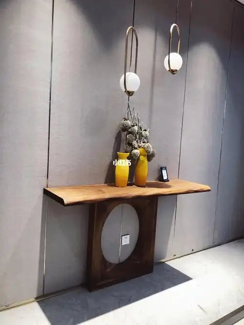 北欧e家北美黑胡桃全实木无辅材木蜡油家具