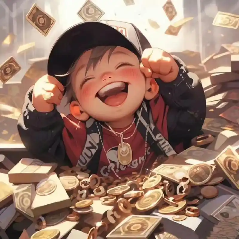 搞钱发财梦系列可爱头像 #好图分享 #卡通头像 - 抖音