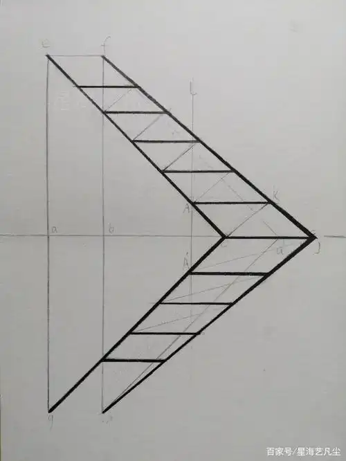 可以举一反三的3d立体画基础教程,如何画一个立体感爆棚的梯子