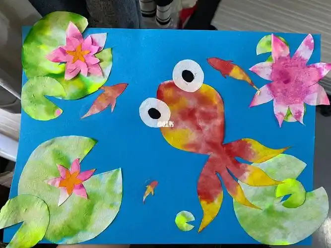 染纸画  #手工染纸