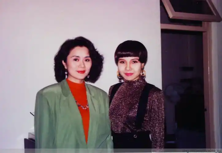 香港综艺节目活宝大明姐林建明(独家旧照)