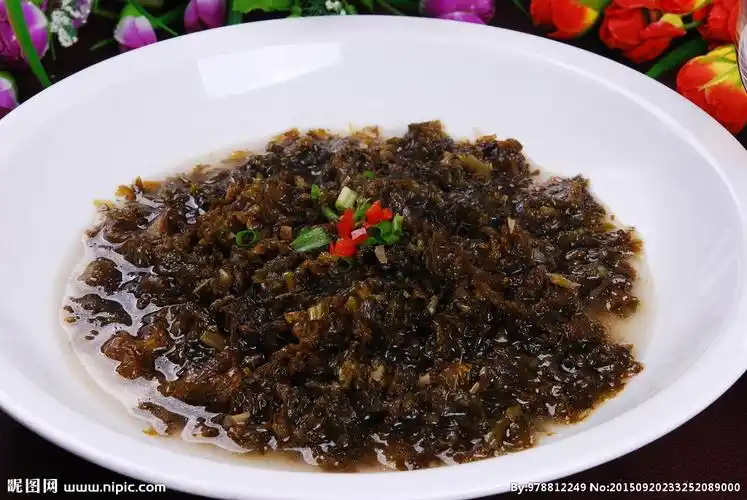 咸几炒地衣图片