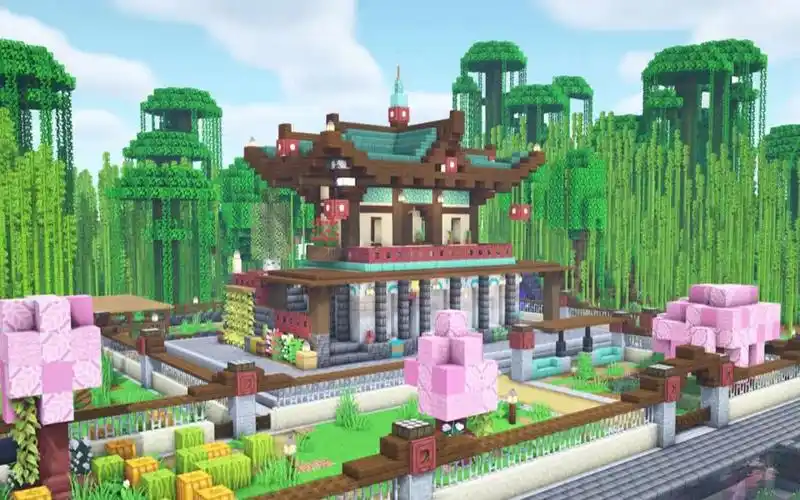 【minecraft建筑鉴赏】古风庭院