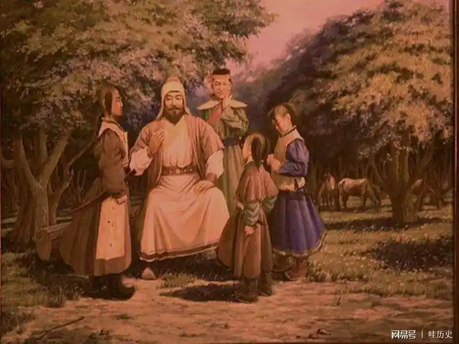 铁木真只好向他的拜把子兄弟札木合求救,又联合了克烈部,九个月后,三