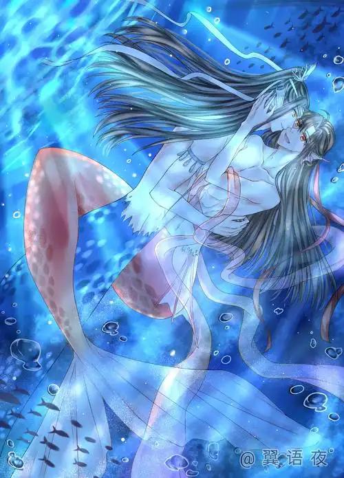 (很不像的)海神叽*人鱼羡 叽.