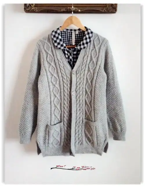 201711期周热门编织作品:手工编织春秋毛衣12款