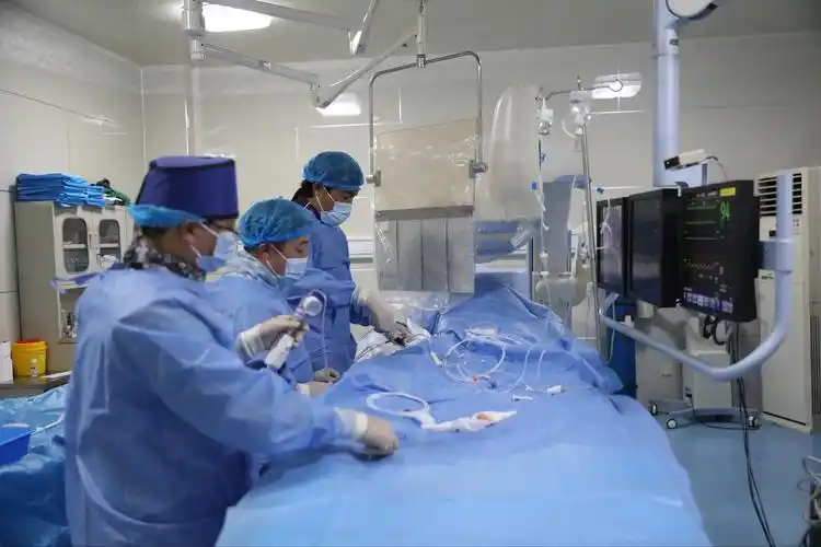 山阴县医疗集团今特邀北京专家成功为7名患者实施冠脉介入手术