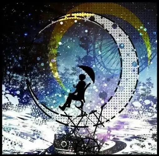 星空 梦幻 独自一人 唯美 二次元 壁纸 头像