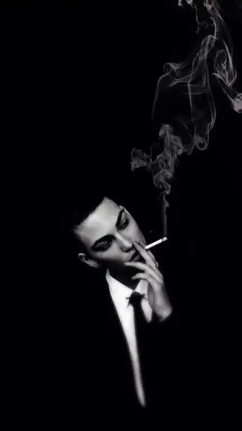 欧美伤感寂寞抽烟黑白迷人写真