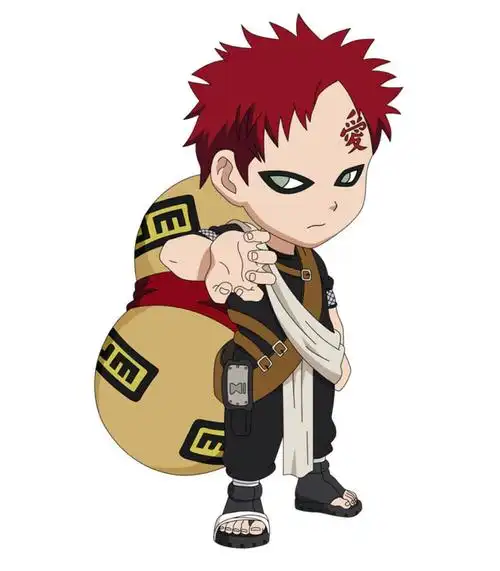 我爱罗 火影忍者 q版人物