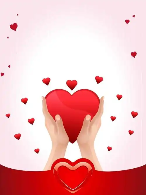 奉献爱心爱心捐款公益海报背景模板