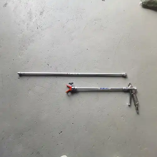 高压无气喷涂机喷漆枪1米45cm加长杆长江牌特兰森喷漆枪延长杆