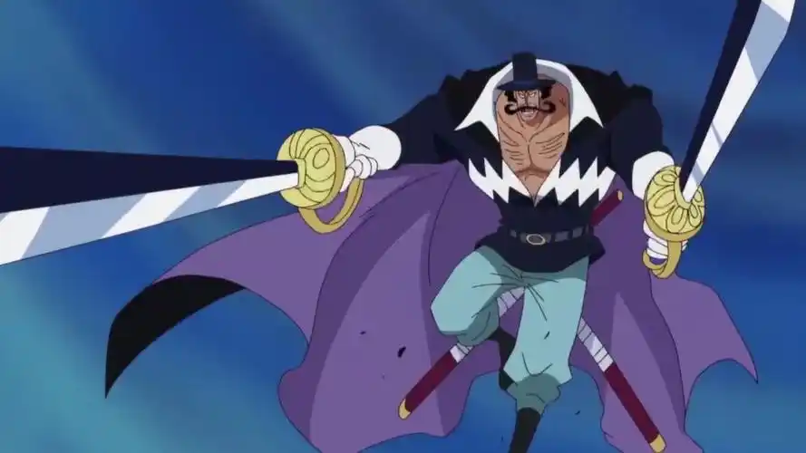 【海贼王】白胡子海贼团最强剑豪,五番队队长花剑比斯塔_哔哩哔哩