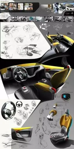 你一直在纠结的汽车设计版式布局这里给你安排到位啦!