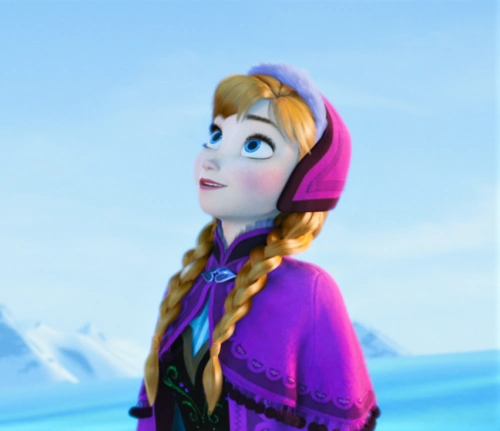 《frozen》anna 头像 转自冰雪大冒险吧https://tieba.baidu.
