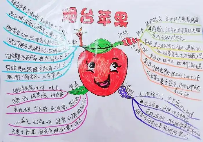 烟台苹果思维导图