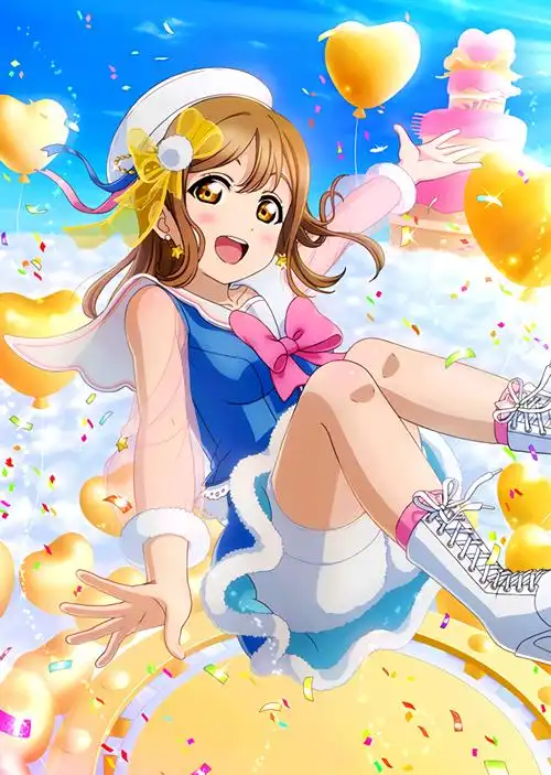 lovelivesunshine卡牌去框国木田花丸