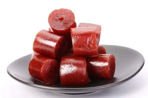 闻喜县康村果脯加工厂生产的山楂卷块抽检不合格