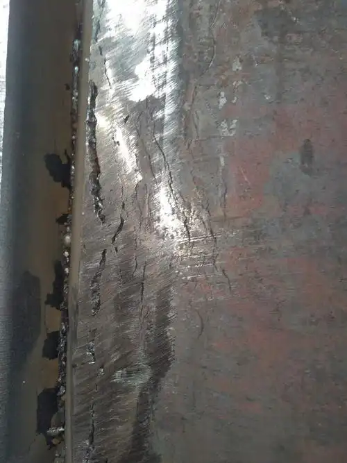 二保焊焊接q345b钢板 厚度50,焊接后母材开裂