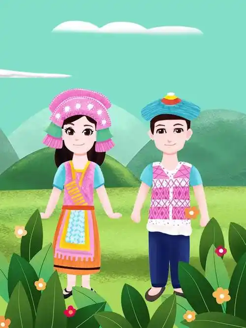 民族团结教育系列67高山族