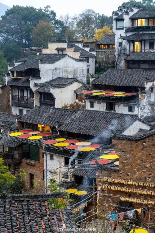 婺源篁岭##来篁岭晒个秋##婺源旅游##婺源篁岭晒秋人家##最美铣愁