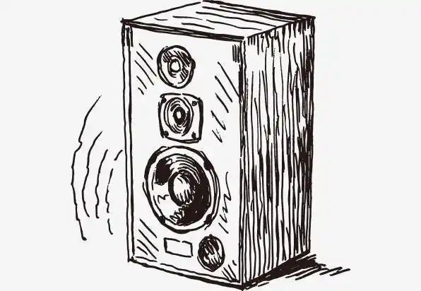 音响简笔画音响简笔画颜色