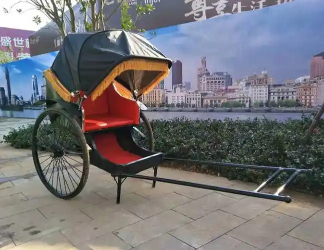 黄包车双人旅游影视仿古拍照拍摄电视剧复古式东洋车手拉电动海人