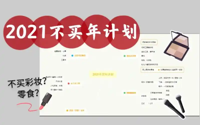 2021我的不买年计划只想简简单单的生活少买多用我的不买年规则极简