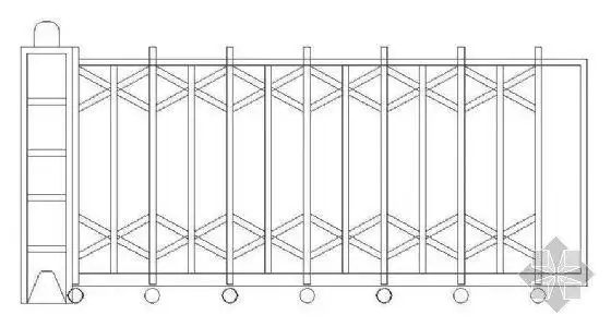 [分享]电动伸缩cad施工图资料下载