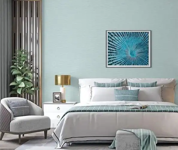 品布严选墙布|小户型墙面可以贴这些颜色的墙布,好看又简洁大方