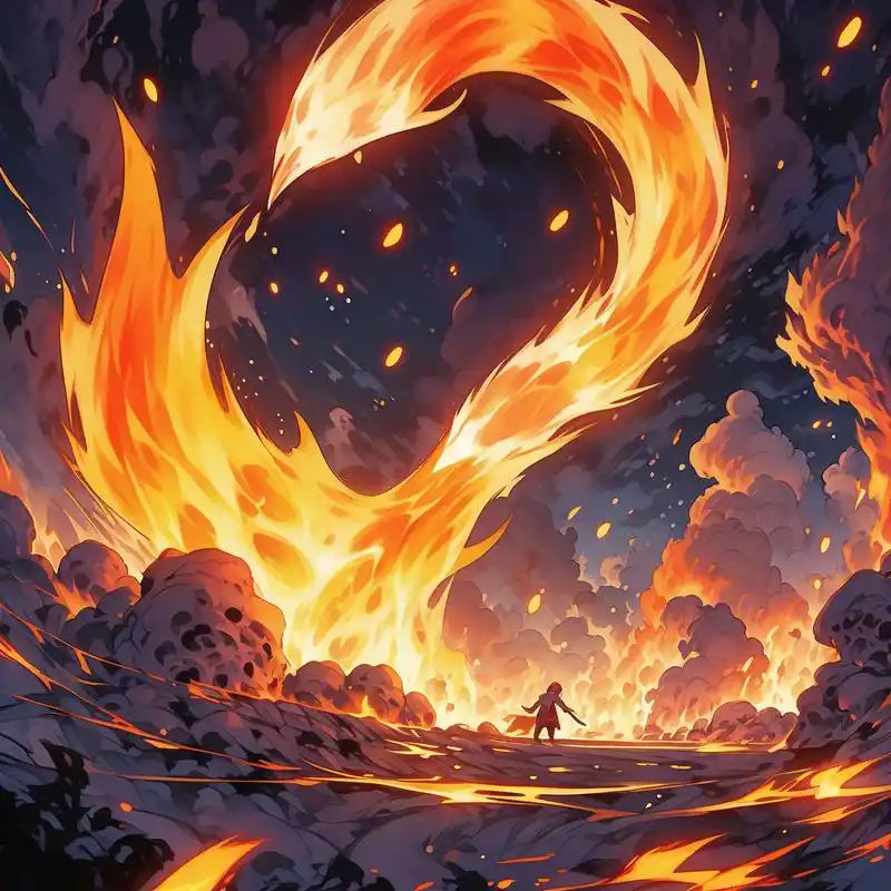 🔥火焰风格微信头像🔥 来看看这些炫酷的火焰风格微信头像吧!