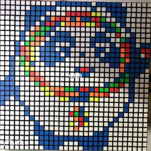 魔方拼图冰墩墩