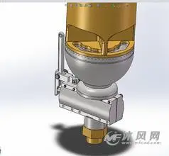 蒸汽火车汽笛发生装置模型
