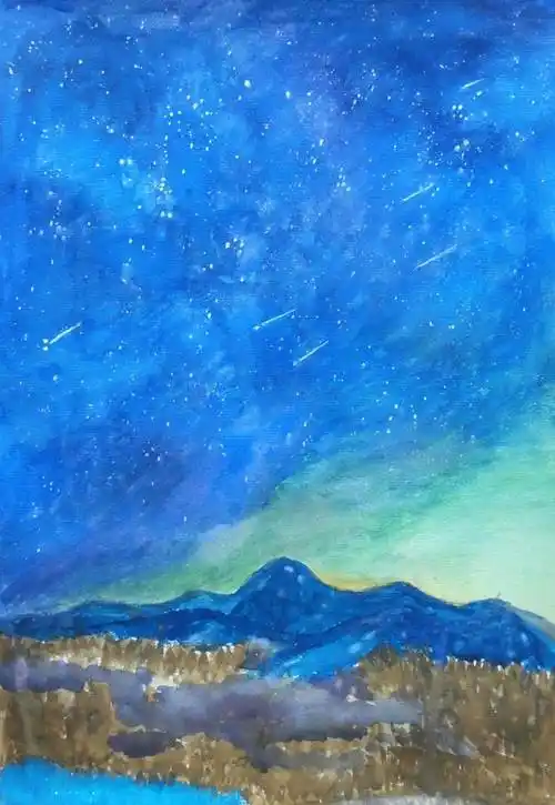 流星绘画图片流星绘画图片素材