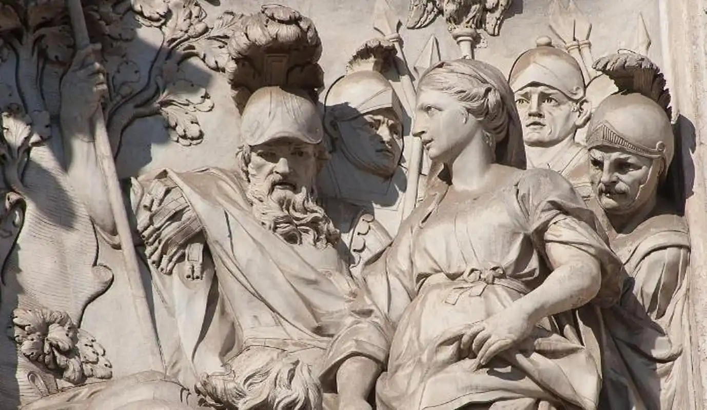 古罗马人物雕像艺术  古罗马雕塑艺术中的人物雕塑是一种非常重要的