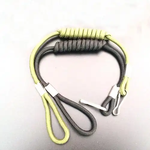 钥匙绳子防丢男士编织钥匙链腰挂老式怀旧军迷安全扣挂绳多功能绳