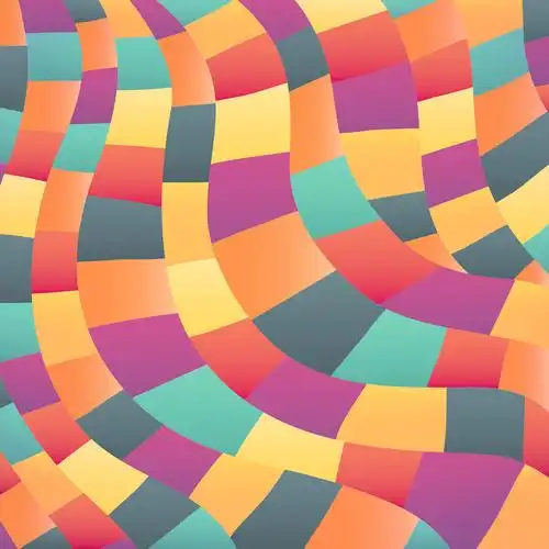 明亮的色彩拼接无缝模式