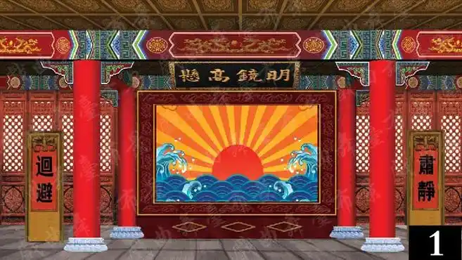 #弘扬和传承民族文化 #国风古韵 戏曲舞台布景之三 - 抖音